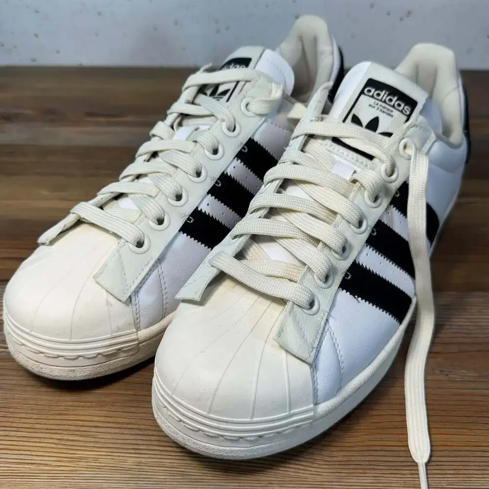 NWOT ADIDAS Superstar Parley 'Cloud White' Men’s 10- GV7615